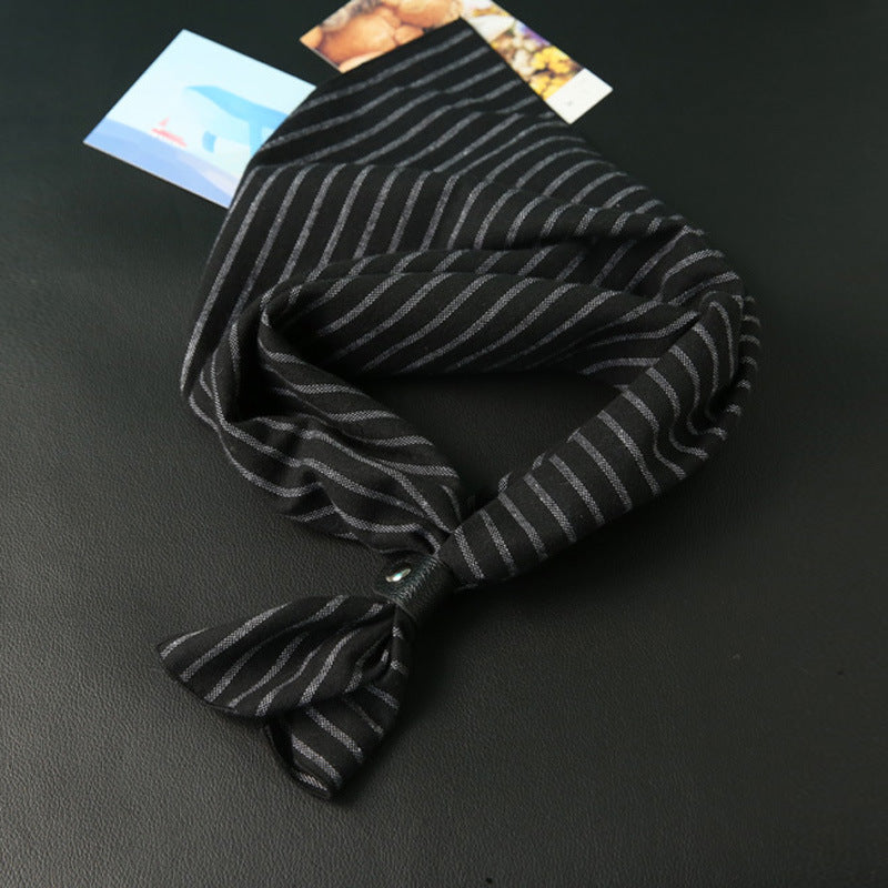 Women's British Fashion Suit Small Square Scarf