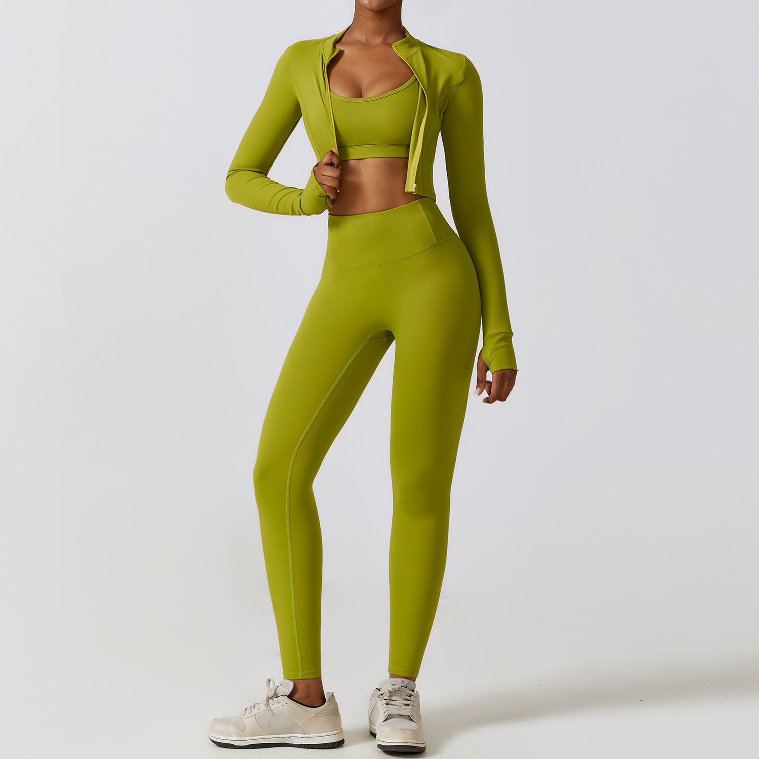 Skinny Yoga Clothes Nude Feel Quick-drying Sports Suit - globaltradeleader