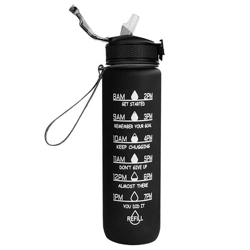 Fashion Portable Large-capacity Straw Sports Mug