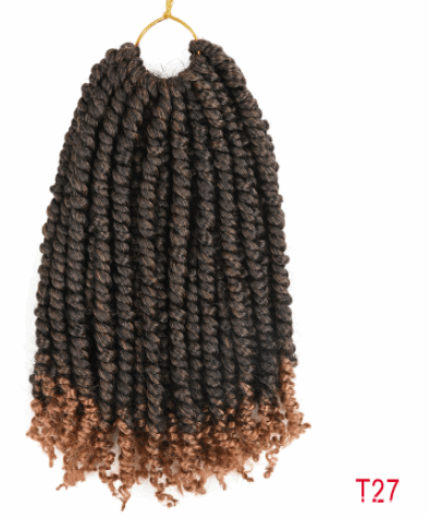 TOMO Pre-twisted Passion Twist Crochet African Dirty Braids Crochet