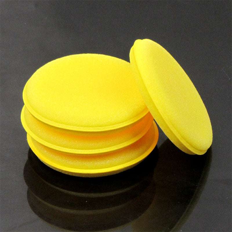 Compressed Round Waxing Sponge 12 Packs