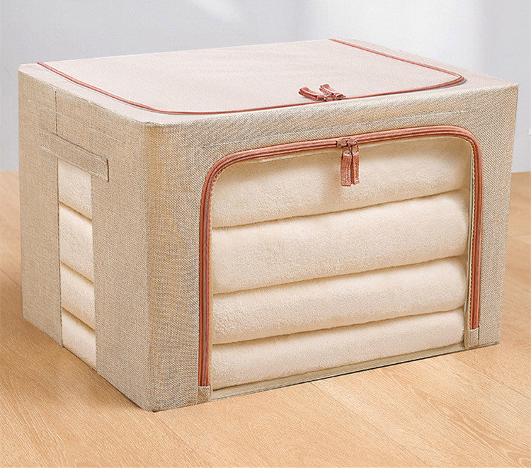 Clothes Storage Box, Cloth Art Clothing Moving And Sorting Box