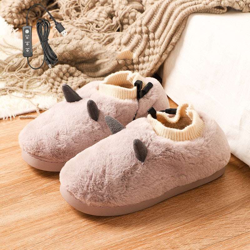 USB Foot Warmer Electric Heating Shoes Foot Warmers - globaltradeleader