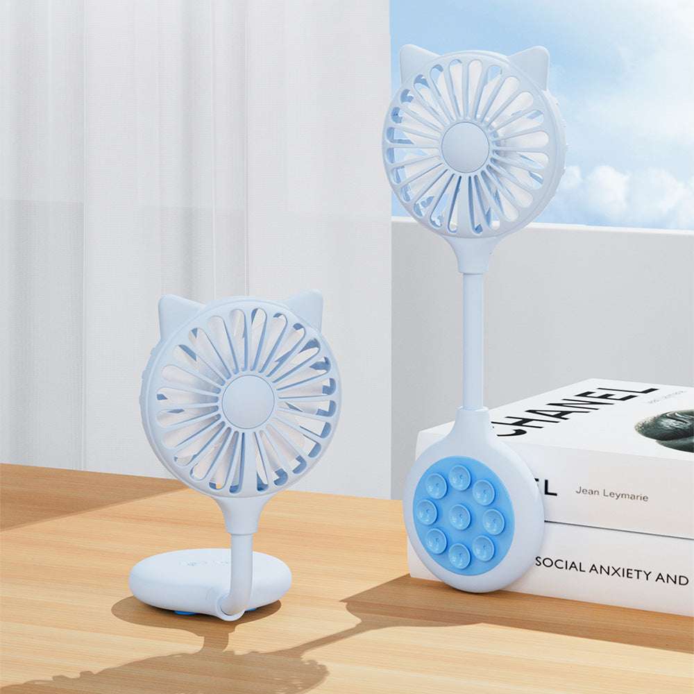 Outdoor Household Suction Cup USB Desktop Mini Little Fan - globaltradeleader