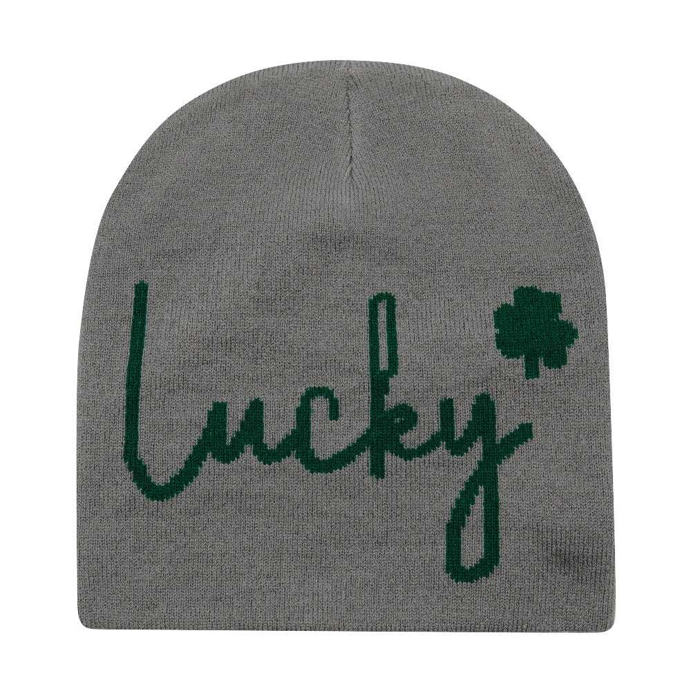 Letter Knitted Hat Autumn And Winter Outdoor Warm Hat - globaltradeleader