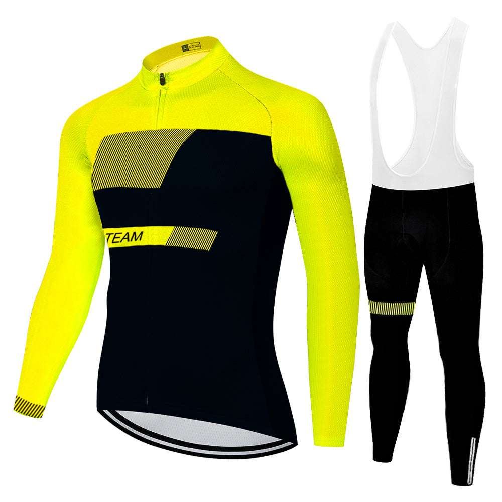 New Summer Breathable Cycling Jersey Long Sleeve Suit