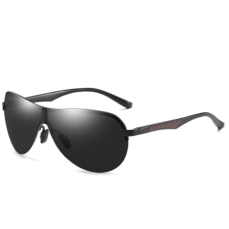 Rimless Polarized Sunglasses Driving Sunglasses For Fishing