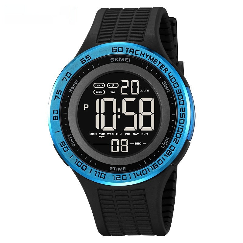 Men's Stylish And Versatile Electronic Watch Luminous Waterproof - globaltradeleader