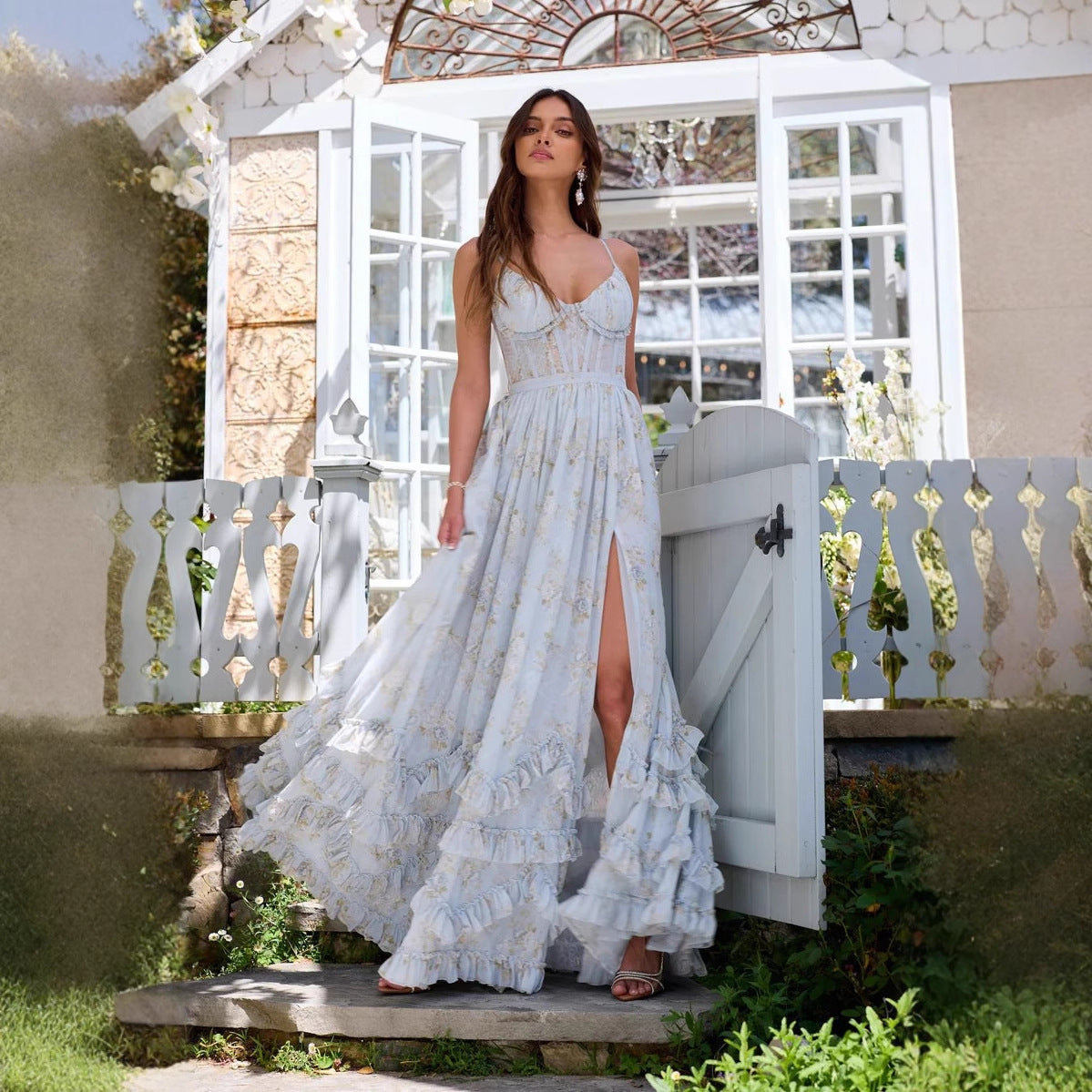 Beautiful And Unique Sling Dress For Seaside Vacation - globaltradeleader