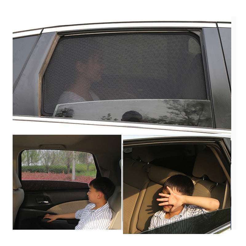 Glass Front Sunshade Privacy Car Curtain