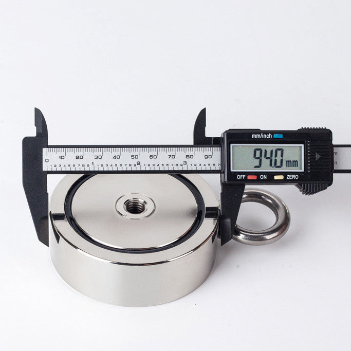 Double Side Fishing Magnet High Intensity Magnetic Fishing Magnet High Intensity Magnetic Stone Round Magnet - globaltradeleader