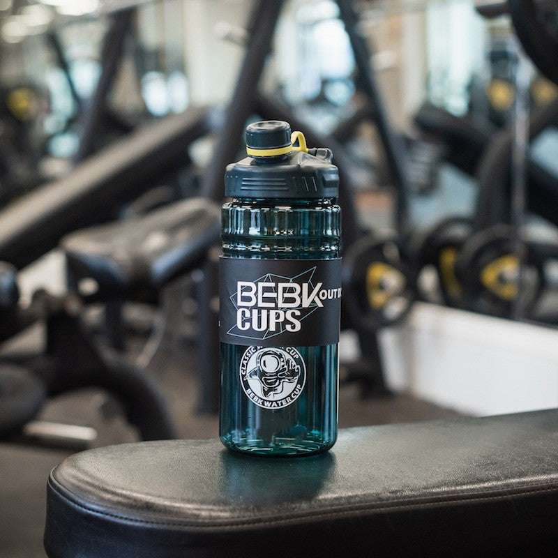 Large Capacity Fitness Portable Plastic Water Cup