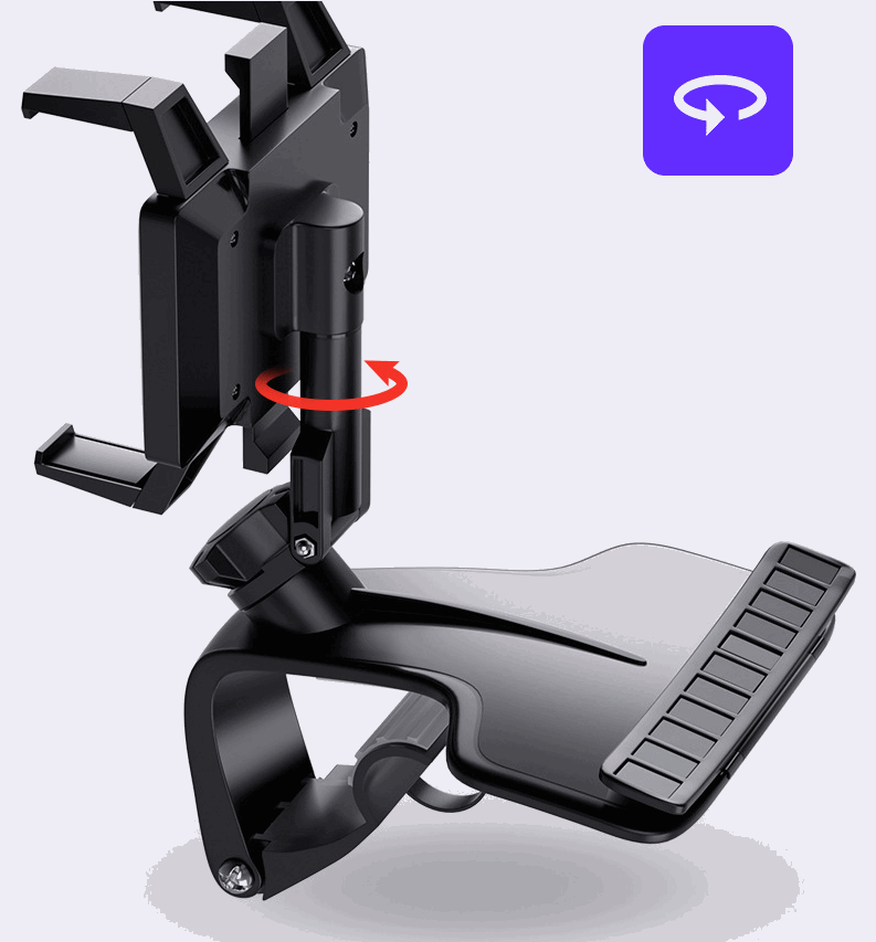 Multifunctional AR Navigation Bracket For Car Dashboard Rearview Mirror