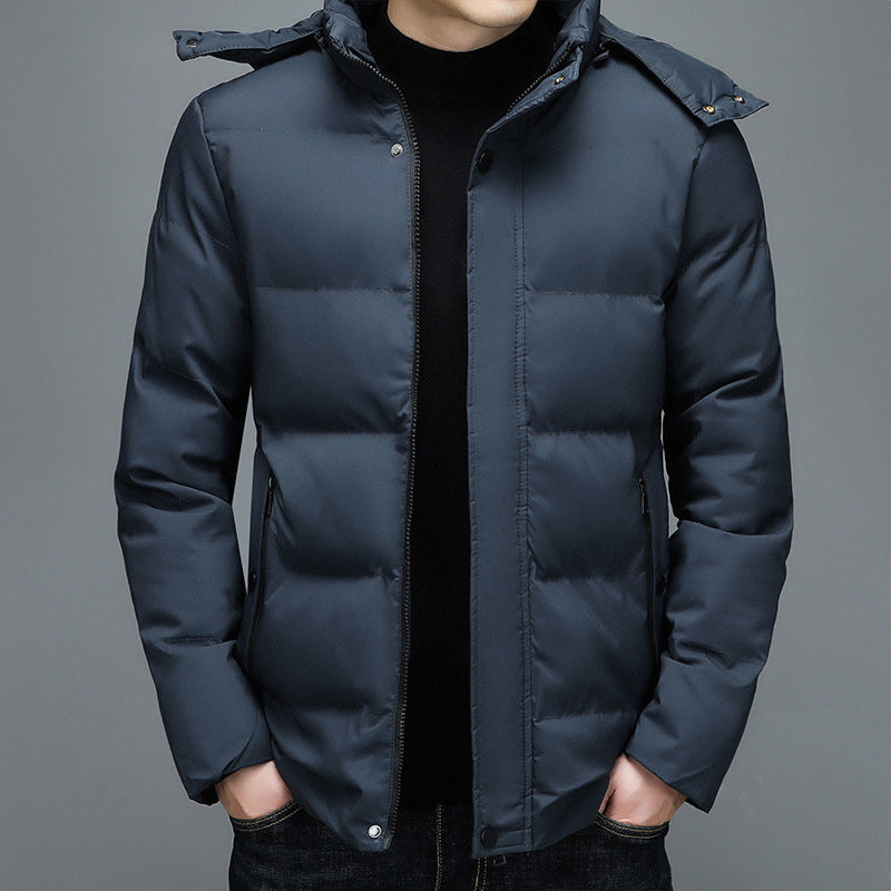 Men's Plus Size Down Padded Coat Winter Thick And Warm - globaltradeleader