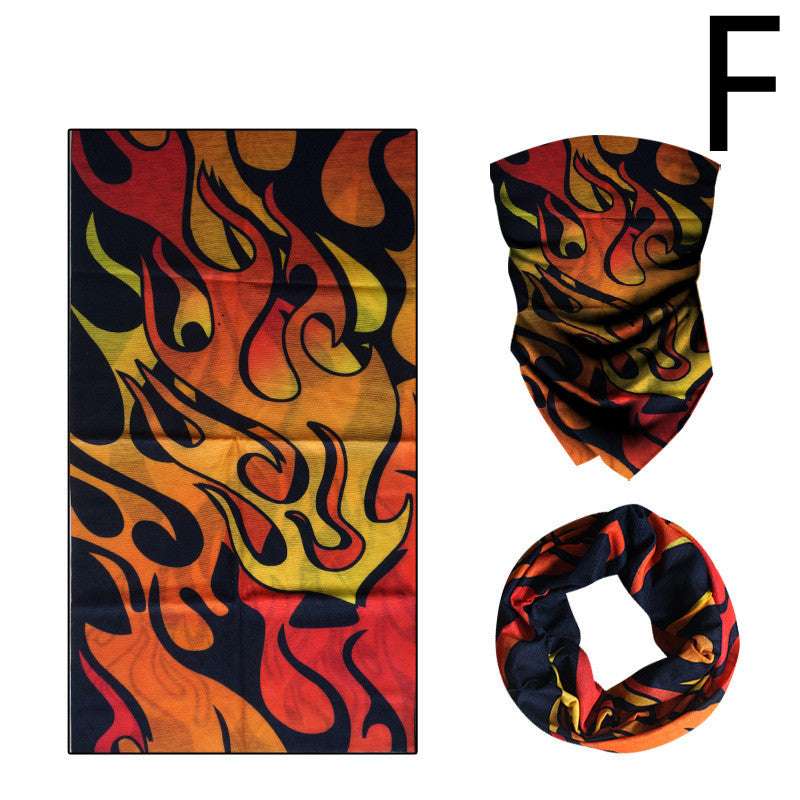 Magic Turban Headgear Sports Equipment Bib Sunscreen Collar Riding Supplies