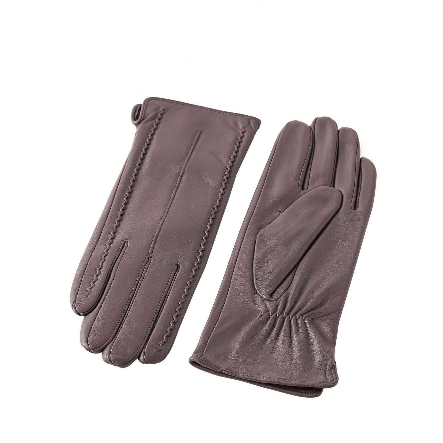 European And American Ladies Color Sheepskin Gloves Fashion Autumn And Winter Warm With Velvet - globaltradeleader