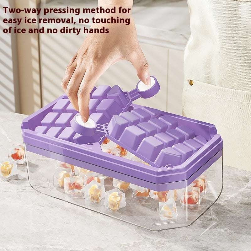 Home One Click Multifunctional Ice Making Box - globaltradeleader