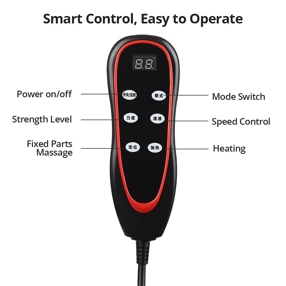 Electric Heated Massage Pad Multifunctional Foldable - globaltradeleader