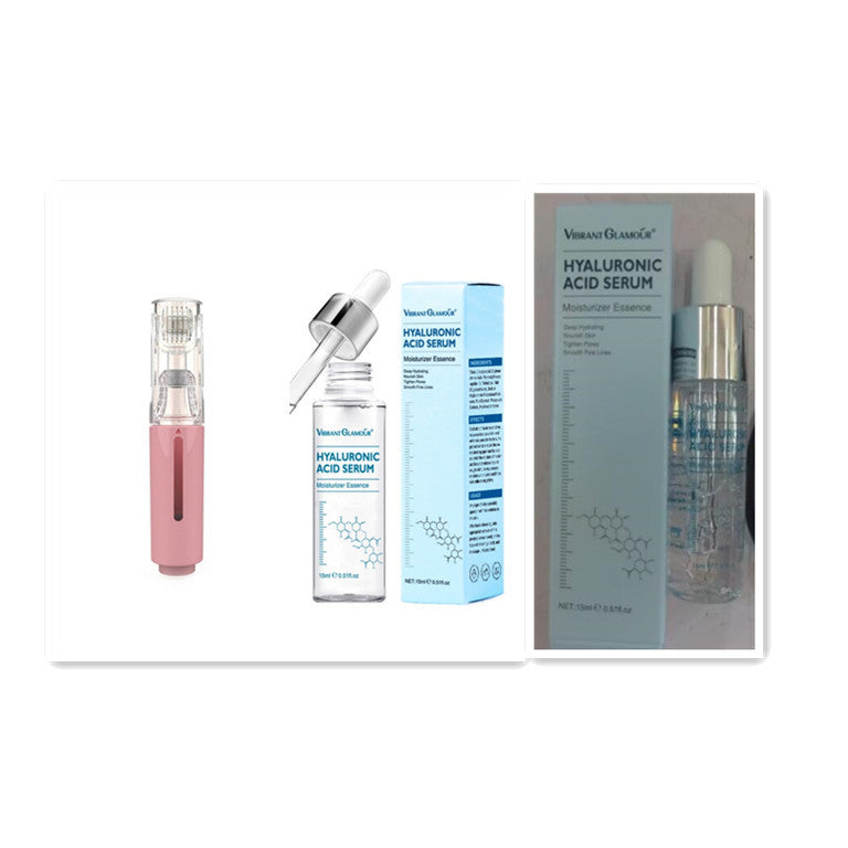 3 In 1 Lip Care Roller Needle Roller Lip Roller Beard Growth Roller Beard Hair Growth Roller Beard Treatment Serum Applicant - globaltradeleader