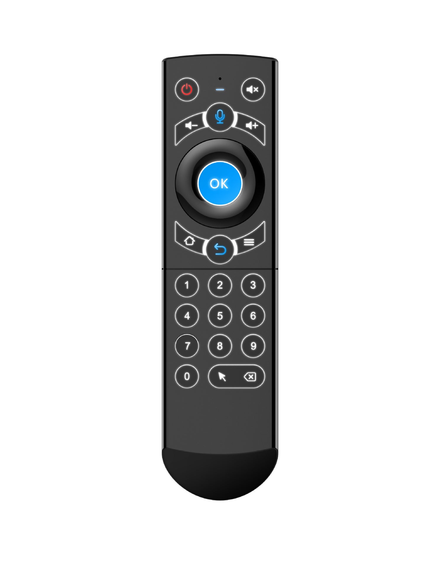 Cross-border Google Intelligent Voice TV Set-top Box Universal Remote Control Wireless Mouse And Keyboard - globaltradeleader