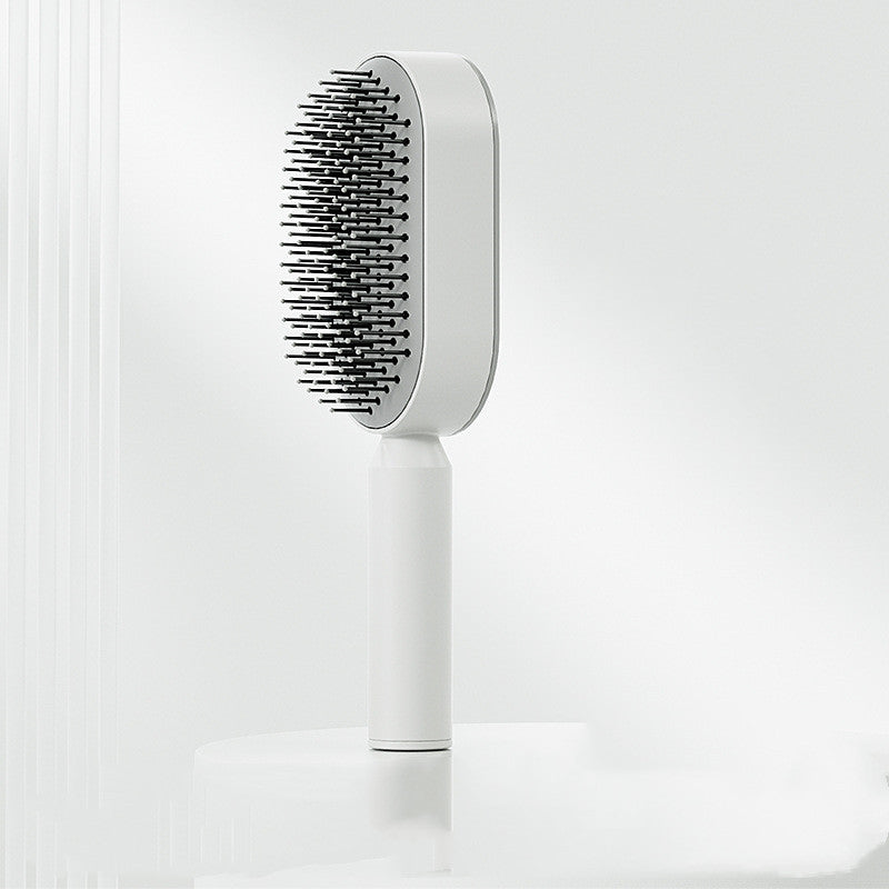 Push-to-clean Design Airbag Massage Comb - globaltradeleader