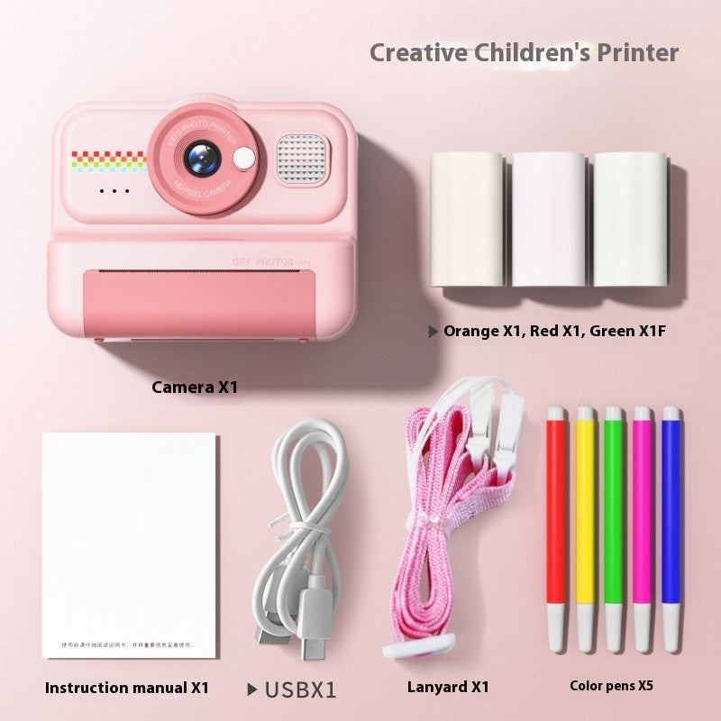 HD Photo And Video Instant Printing Camera - globaltradeleader