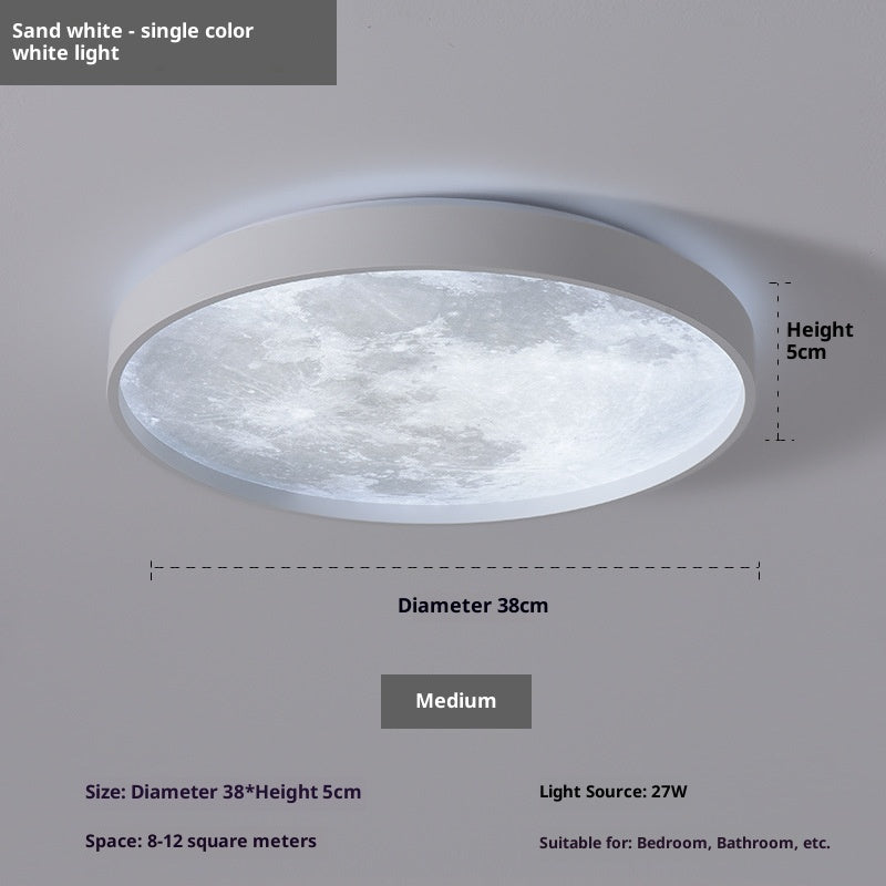 Moon Bedroom Light Modern Creative Ceiling Lamp - globaltradeleader