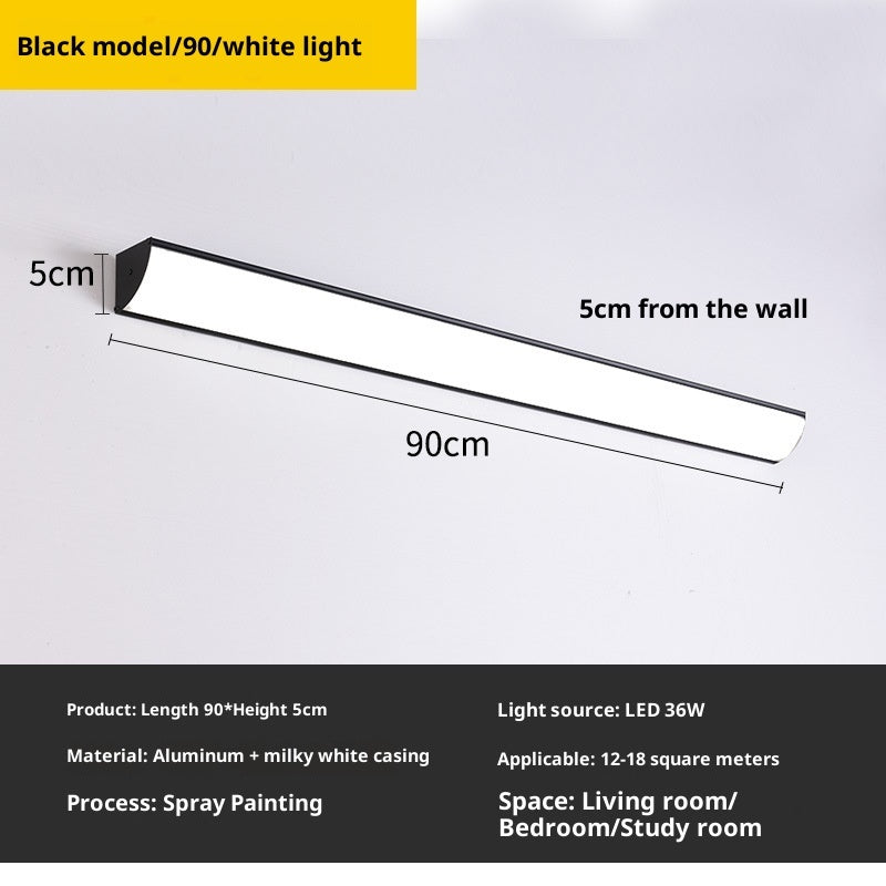 Surface-mounted Outdoor Sensor Light, Waterproof Strip Wall Lamp - globaltradeleader