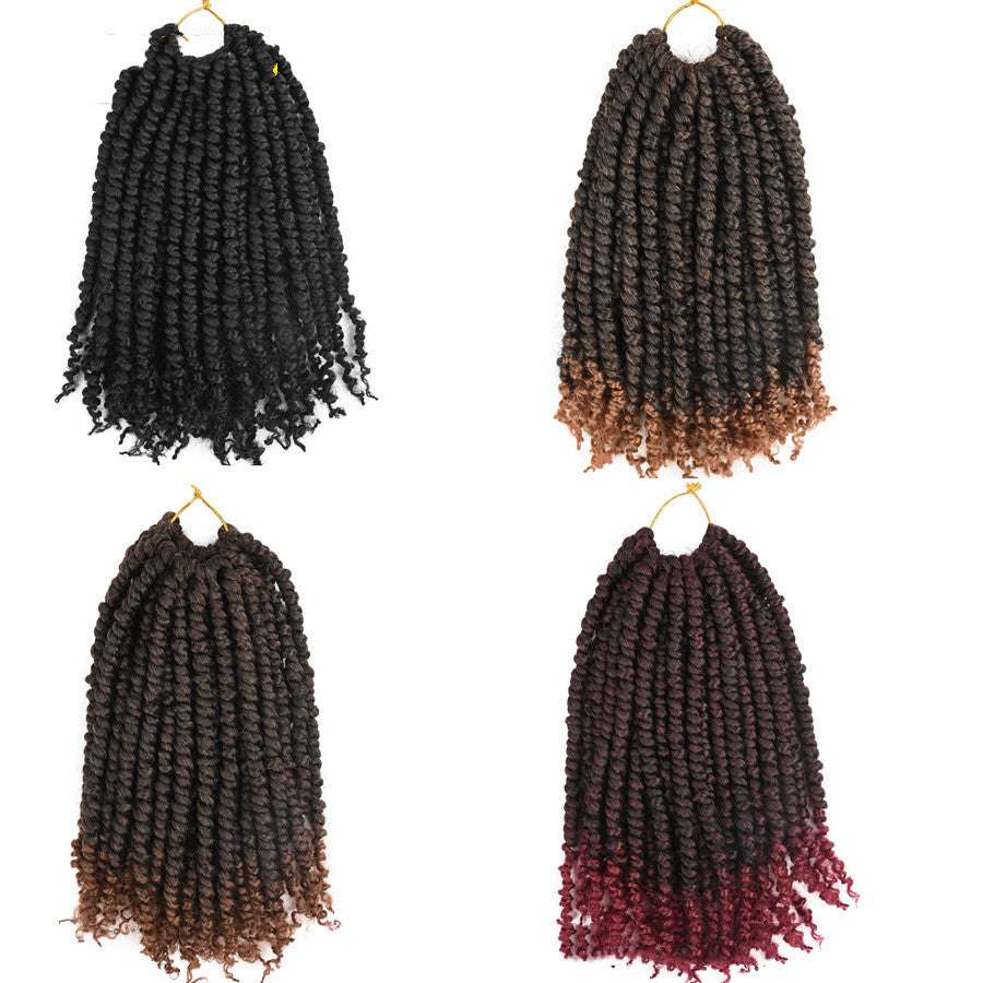 TOMO Pre-twisted Passion Twist Crochet African Dirty Braids Crochet