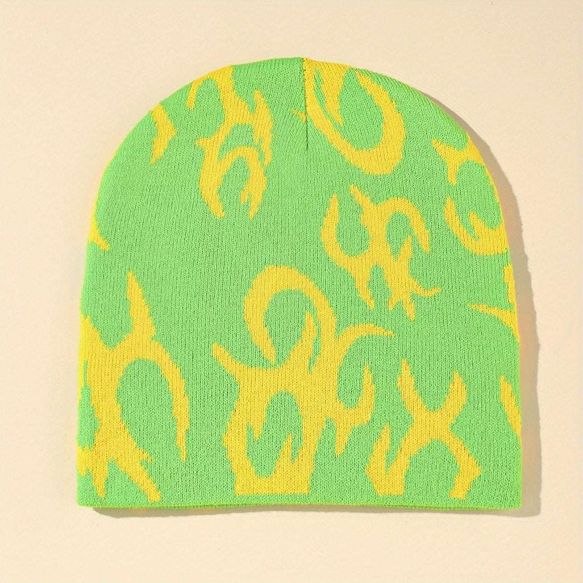 Warm Wool Hat Jacquard Knitted - globaltradeleader