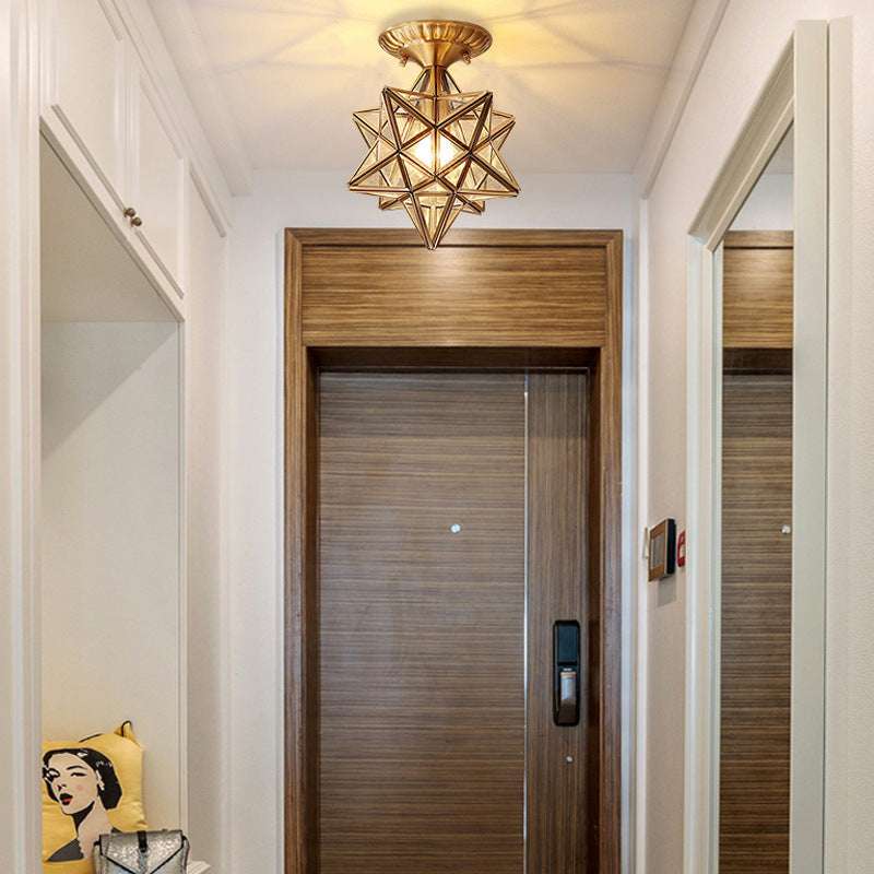 Minimalist Creative Pure Copper Ceiling Lamp - globaltradeleader