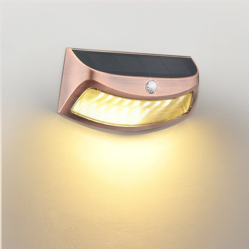 Solar Outdoor Retro Decorative Courtyard Villa Garden Wall Lighting Wall Lamp - globaltradeleader