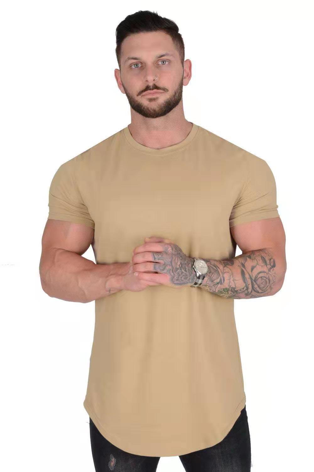 Men's Casual Short-sleeved Sports Fitness T-shirt - globaltradeleader