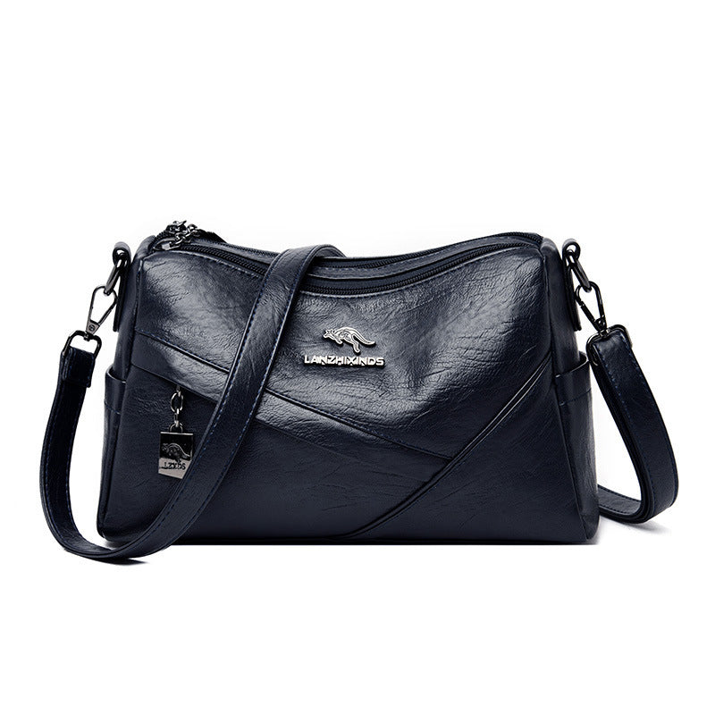 New Fashion Soft Leather Shoulder Large-capacity Crossbody Bag - globaltradeleader