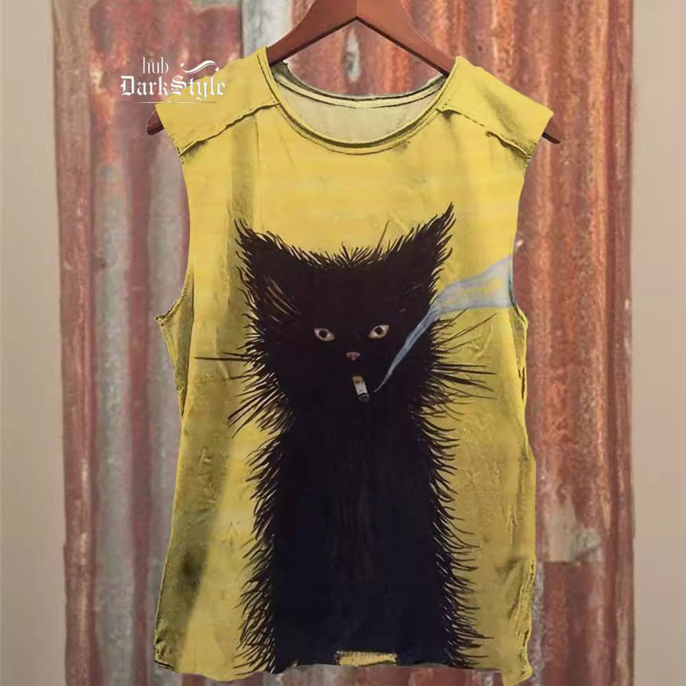 Men's Creative 3D Digital Printing Vest - globaltradeleader