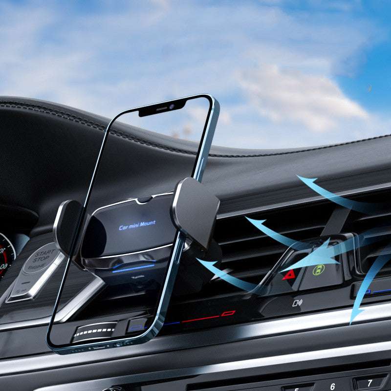 Car Electric Bracket Metal Induction Automatic Opening And Closing Navigation Support Air Outlet Mobile Phone Holder