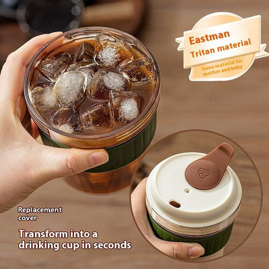 Cold Cup Portable Coffee With Ice Tray - globaltradeleader