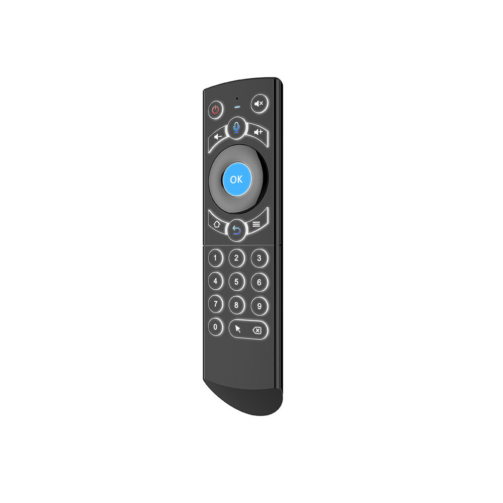 Cross-border Google Intelligent Voice TV Set-top Box Universal Remote Control Wireless Mouse And Keyboard - globaltradeleader