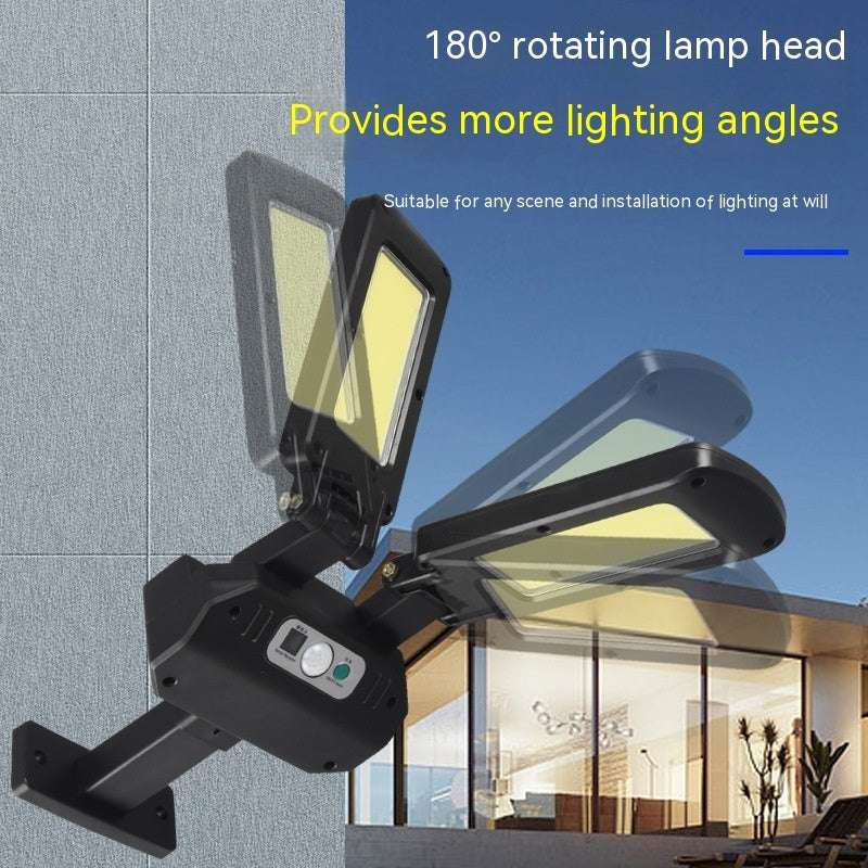 Human Body Induction Solar Lamp Waterproof LED Street Lamp - globaltradeleader