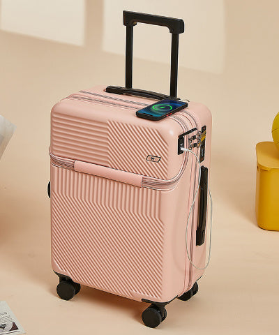 US Multi-functional Front Fastening Luggage Large Capacity - globaltradeleader