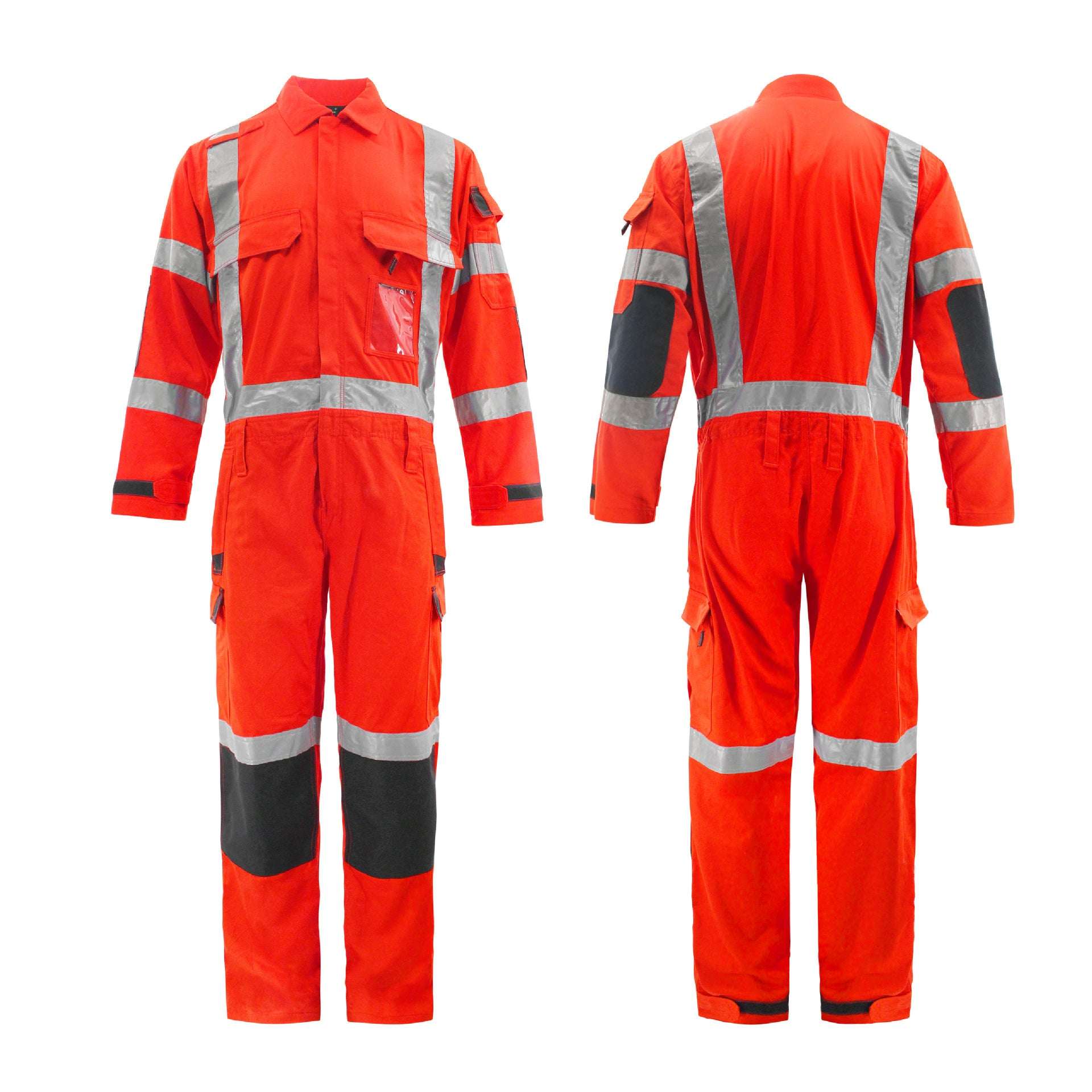 Men's Long Sleeve Reflective Overalls