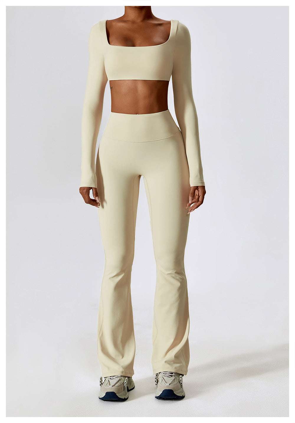 Long Sleeve Yoga Wear Outdoor Running Exercise T-shirt - globaltradeleader