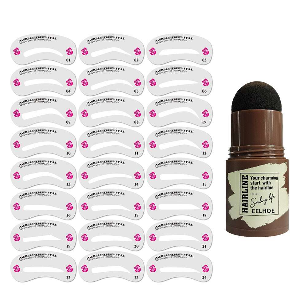 Eyebrow Mold Set Makeup Eyebrow Powder