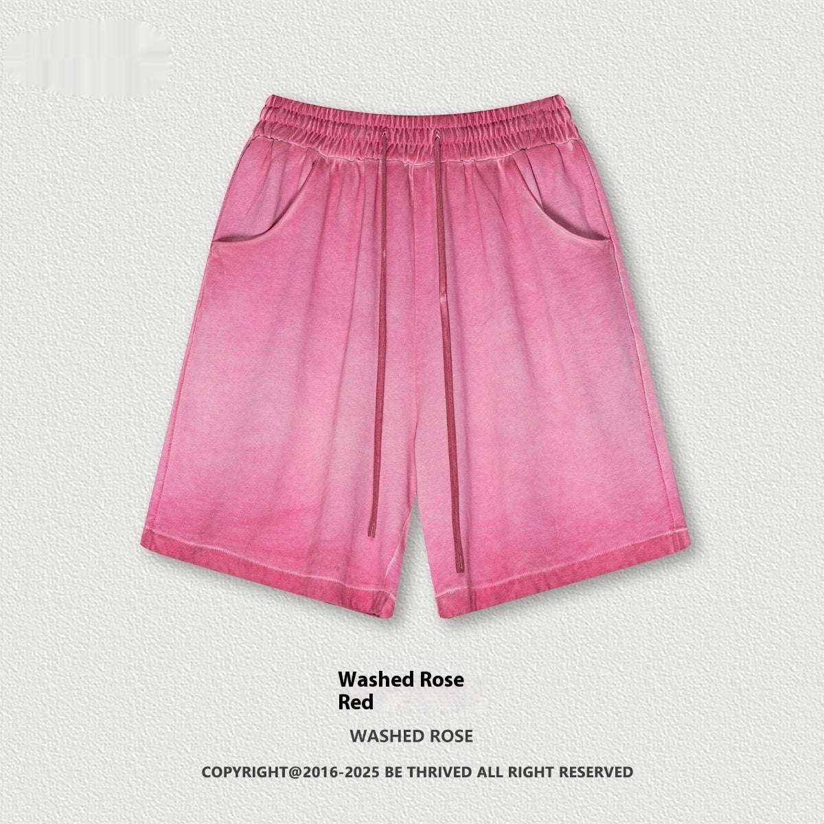 Heavy Drawstring Leisure Sports Pants Fashion Brand Retro Reverse Bottom Fried Fifth - globaltradeleader