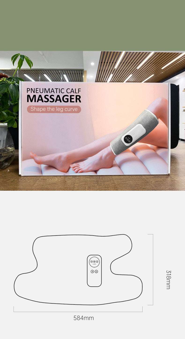 Calf Airbag Foot Massager Leg Vein Wireless Massager Vibration Hot Compress Meridian Kneading Leg Beauty - globaltradeleader