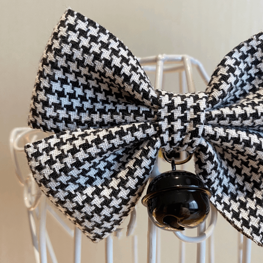 Pet Collar Puppet Cat Bow Decoration