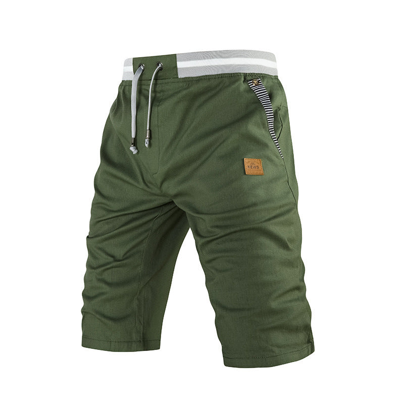 Men's Cotton Casual Cropped Pants - globaltradeleader