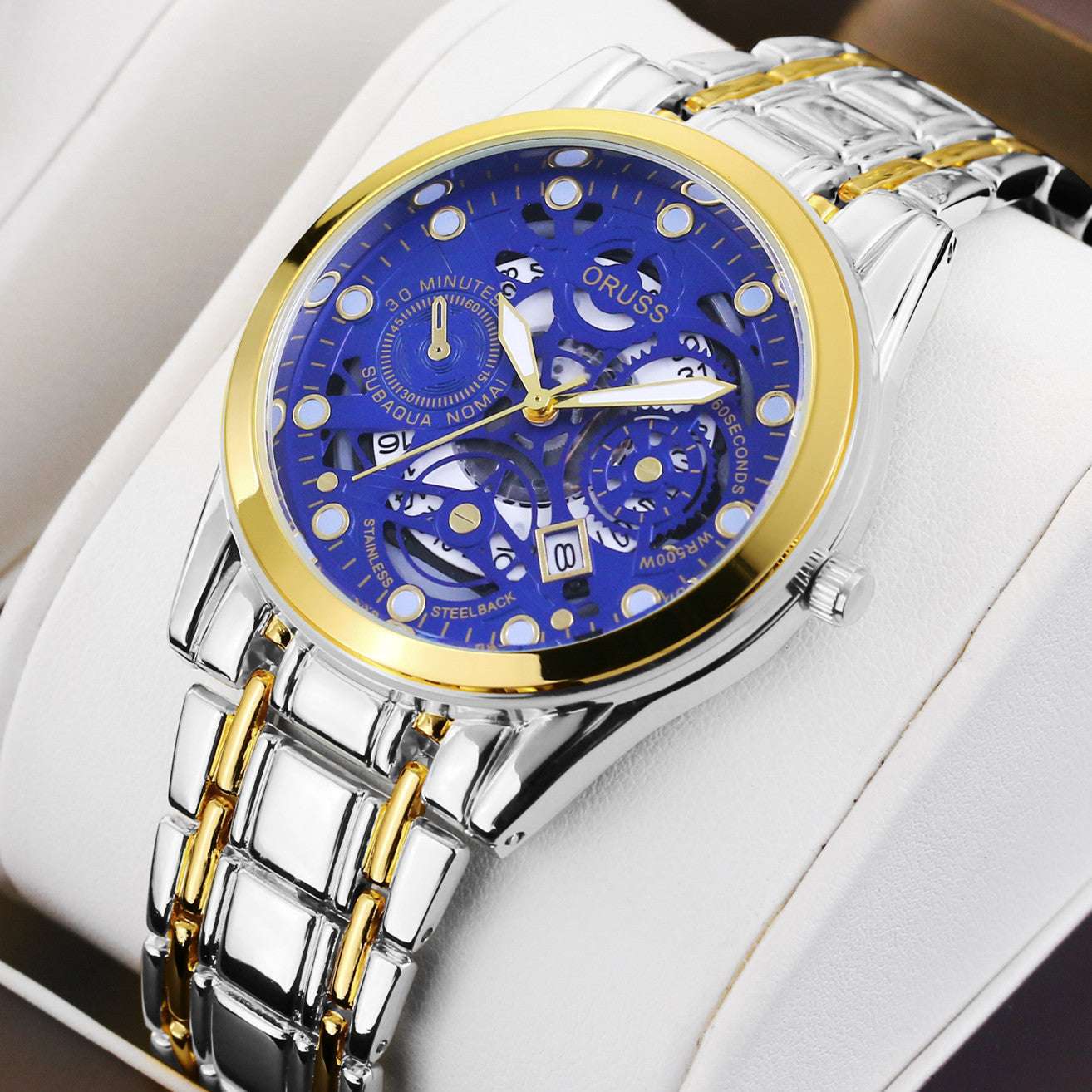 Quartz Watch Automatic Movement Hollow - globaltradeleader