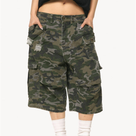 American Camouflage Workwear Shorts - globaltradeleader