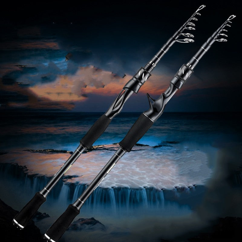 Telescopic Road Sub Pole Carbon Fishing Rod